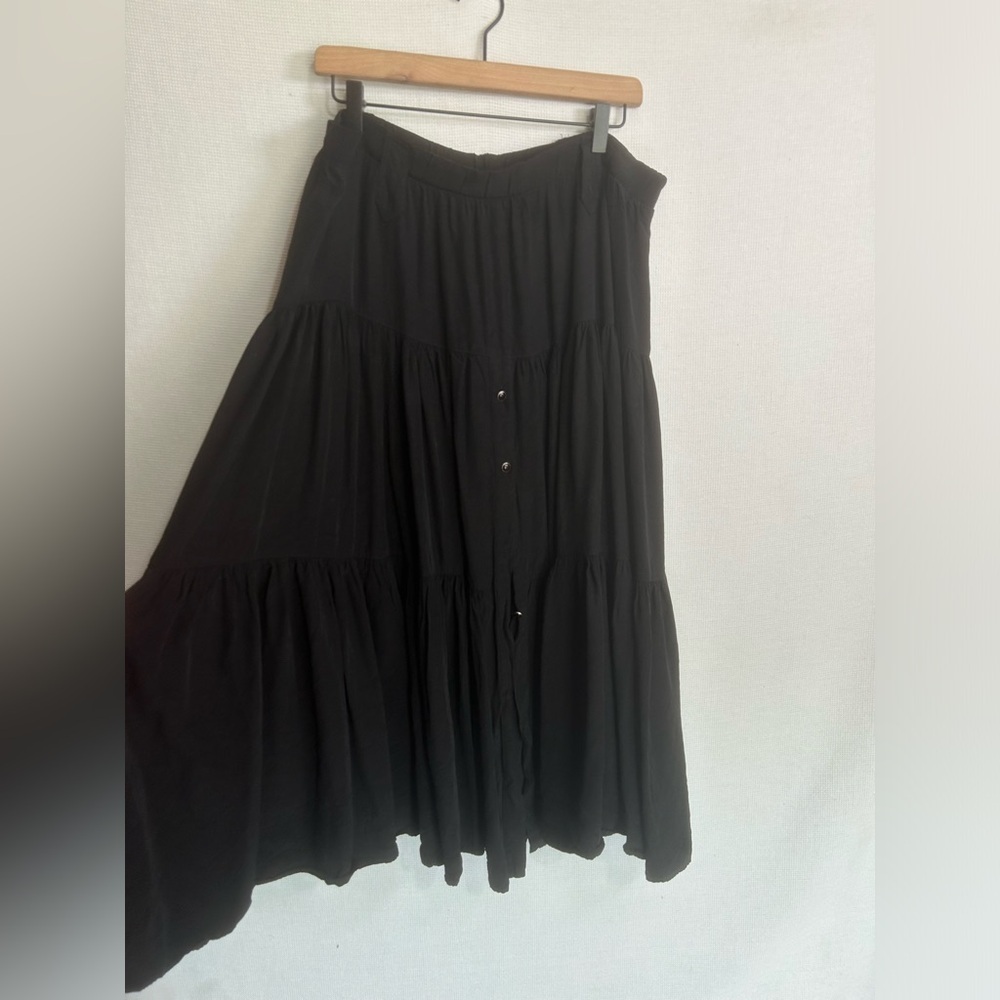 Vintage desert west midi skirt